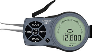 F20025: Comparatori digitali/analogici con bracci tastatori per interni; KROEPLIN