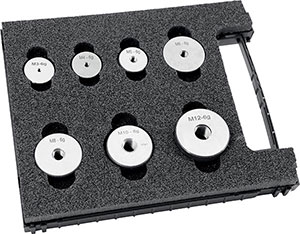 F35359: Set calibri ad anello per filettatura metrica ISO; FORMAT