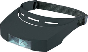 F50526: Visiere d'ingrandimento con due lenti; ESCHENBACH