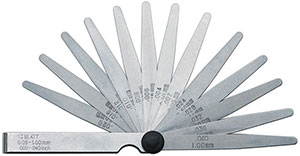 F50805: Spessimetri in acciaio; FORMAT