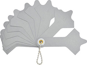 F50840: Calibro per cordoni di saldatura; FORMAT