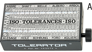 F50961: Dispositivi di visualizzazione delle tolleranze e filettature; FORMAT