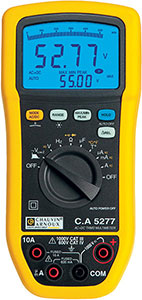 F90020: Multimetro digitale professionale C.A 5277; CHAUVIN ARNOUX