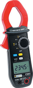 F90120: Multimetro a pinza digitale F201; CHAUVIN ARNOUX