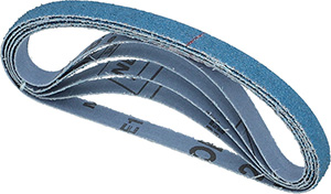 L05704: Nastri di tela abrasiva per levigatrici portatili; NORTON