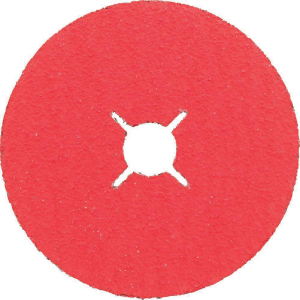 L15204: Dischi fibrati con abrasivo ceramico; VSM