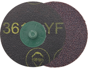 L15365: Dischi fibrati 361F con abrasivo in ossido di alluminio - Sistema RolocTM TR; 3M