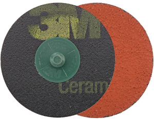 L15370: Dischi fibrati 777F in ossido di alluminio con abrasivo ceramico - Sistema RolocTM TR; 3M