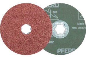 L15405: Dischi fibrati Combiclick® con abrasivo in corindone A; PFERD