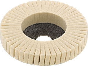 L17852: Dischi lamellari in feltro per lucidatura; FORMAT