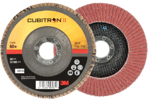 L20082: Dischi abrasivi lamellari 969F CubitronTM II; CUBITRONII_3M