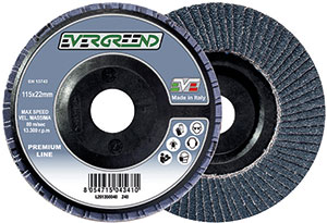 L20135: Dischi abrasivi bilamellari; EVERGREEND