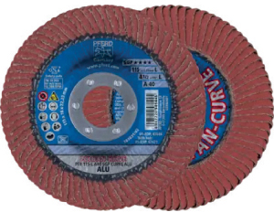 L20260: Dischi abrasivi lamellari raggiati POLIFAN; PFERD