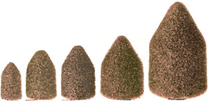 L35290: Cappucci in tela abrasiva forma WKG e rulli portacappucci; PFERD