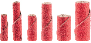 L35460: Rotoli spiralati in tela abrasiva e perni di bloccaggio; PFERD