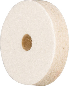 L40040: Dischi in feltro con foro per lucidatura; PFERD