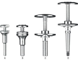 L40070: Perni di bloccaggio per dischi di lucidatura; PFERD