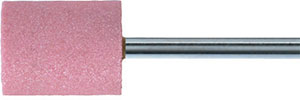 L40100: Mole abrasive con gambo forma cilindrica in corindone rosa 40A; NORTON