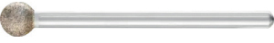 L60120: Mole abrasive in CBN forma sferica con gambo; PFERD