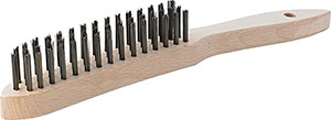 L66004: Spazzole a mano con manico in legno; FORMAT