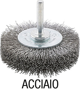 L66024: Spazzole circolari con gambo; FORMAT