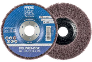 L70065: Dischi abrasivi in tessuto non tessuto POLINOX-PNL; PFERD