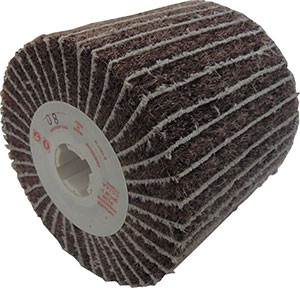 L70342: Rulli a lamelle in tela abrasiva per satinatrici portatili; EVERGREEND