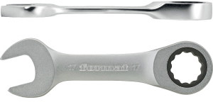 N05659: Chiavi combinate piatte extracorte a cricchetto; FORMAT