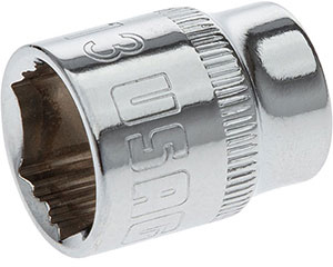 N10028: Chiavi a bussola con bocca esagonale X-Grip; USAG