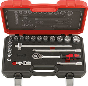 N10072: Assortimenti di chiavi a bussola con attacco da 1/2"; FORMAT