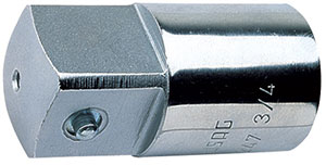 N10150: Raccordi aumentatori con attacco quadro da 3/8" a 1/2"; USAG