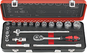 N10286: Assortimenti di chiavi a bussola con attacco da 1/2"; FORMAT