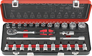 N10287: Assortimenti di chiavi a bussola con attacco da 1/2"; FORMAT