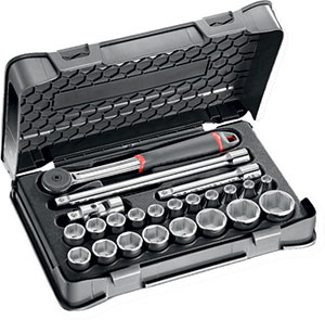 N10459: Assortimenti di chiavi a bussola con attacco da 1/2"; USAG