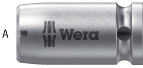 N16185: Adattatori per inserti a macchina; WERA