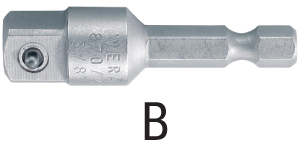 N16195: Adattatori portabussole; WERA