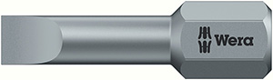 N16279: Inserti DIN 3126 C 6,3 per viti con intaglio; WERA