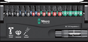 N16432: Assortimenti di inserti con portainserti; WERA