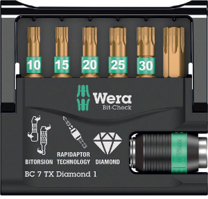 N16483: Assortimenti di inserti con portainserti; WERA