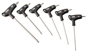 N20282: Serie di chiavi maschio con profilo X-Grip con impugnatura per viti con impronta Torx®; USAG
