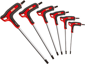 N20355: Serie di chiavi maschio esagonale con impugnatura; USAG