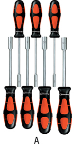 N25505: Serie di chiavi a bussola esagonale con impugnatura; FORMAT