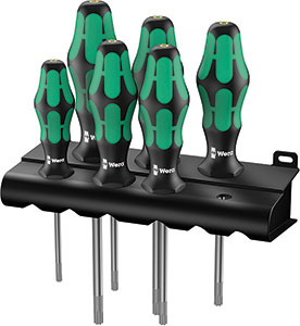 N25904: Serie di giraviti con funzione di ritegno per viti con impronta Torx®; WERA