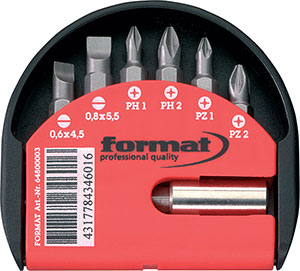 N26135: Assortimenti di inserti con portainserti; FORMAT