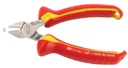 N32815: Tronchesi a taglienti diagonali VDE; USAG