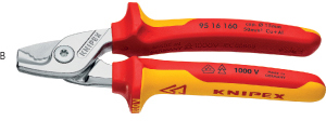N32961: Tagliacavi per cavi di rame e alluminio VDE; KNIPEX