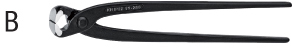 N35139: Tenaglie per cementisti; KNIPEX