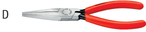 N35187: Pinze a becchi piatti; KNIPEX