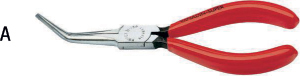 N35199: Pinze a becchi mezzitondi piegati; KNIPEX
