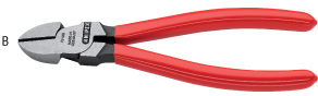 N35299: Tronchesi a taglienti diagonali; KNIPEX